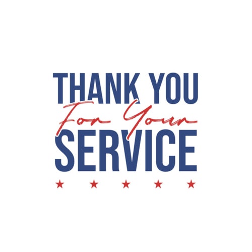 thank you for your service