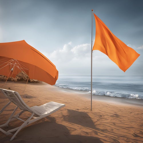 relax orange flag