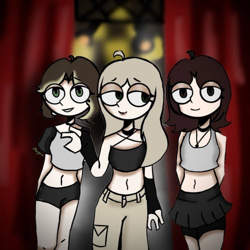 Behind the curtain
