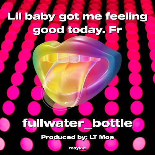 Lil baby got me feeling good today. Fr