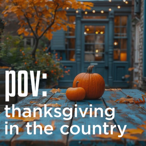 POV: thanksgiving in the country