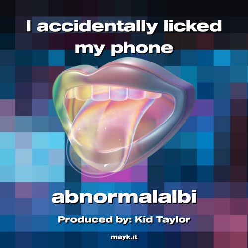 I accidentally licked my phone