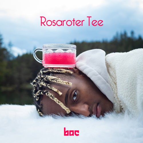 Rosaroter Tee