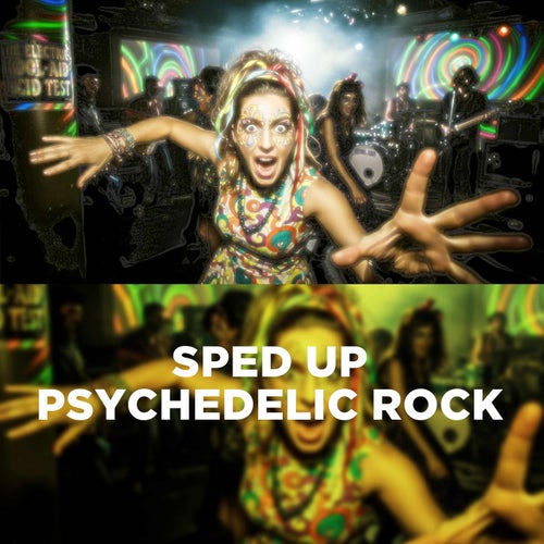 sped up psychedelic rock