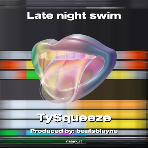 Late night swim