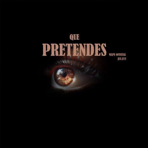 Qué pretendes