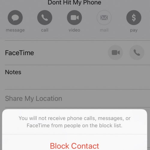 Don't Hit My Phone