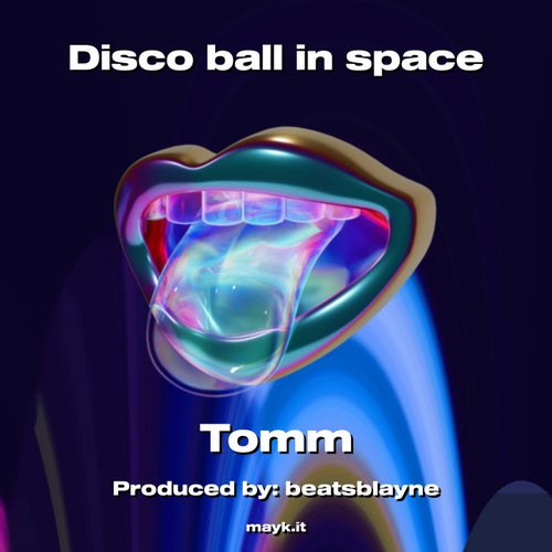 Disco ball in space