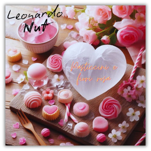 Pasticcini e fiori rosa