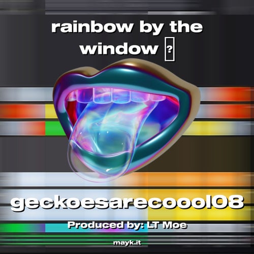 rainbow by the window