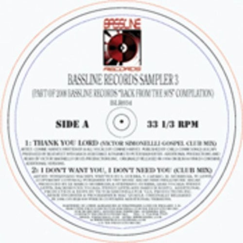 Bassline Records Sampler 3