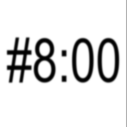 #8:00