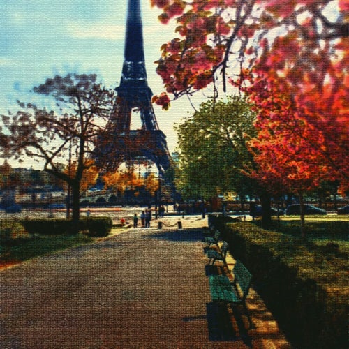 A Parigi sulla Tour Eiffel