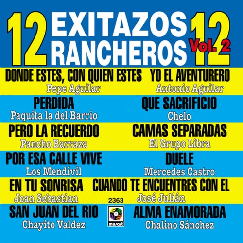 12 Exitazos Rancheros, Vol. 2