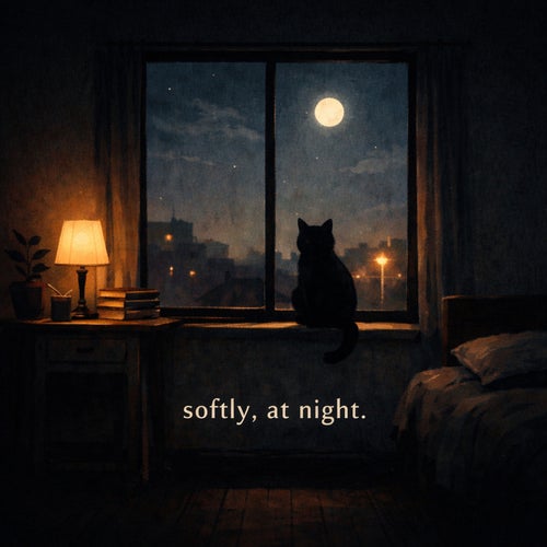 softly, at night.