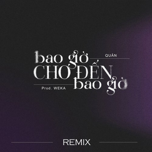 Bao Giờ Cho Đến Bây Giờ (Remix)