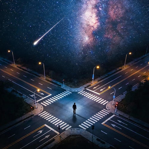 十字路口的星