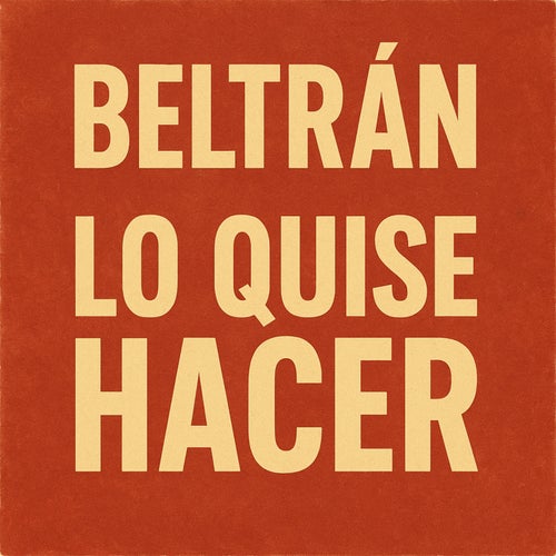 Lo Quise Hacer (Acapella)