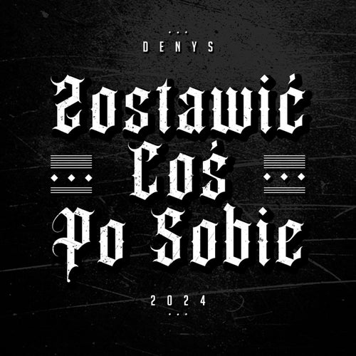 Zostawić coś po sobie