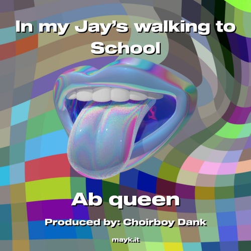 In my Jay’s walking to School