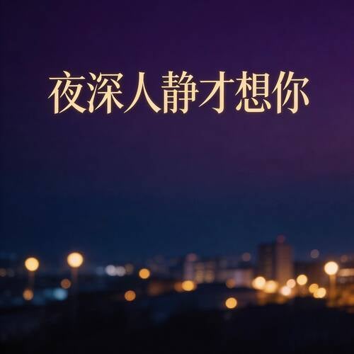 夜深人静才想你