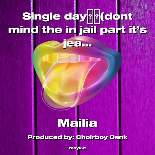 Single day(dont mind the in jail part it’s jealous)