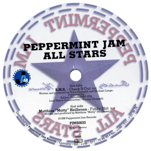 Peppermint Jam Allstars, Vol. 1