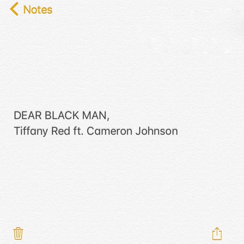 Dear Black Man (feat. Cameron Johnson)