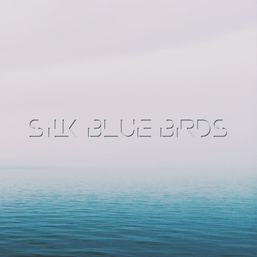 Silk Blue Birds