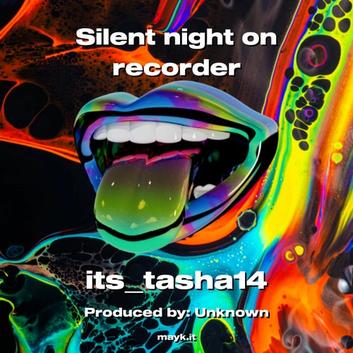 Silent night on recorder