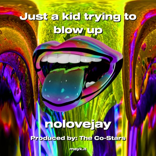 Just a kid trying to blow up