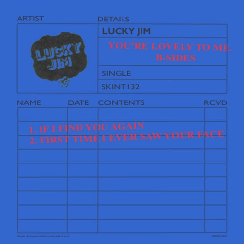 B-Sides (You're Lovely to Me)