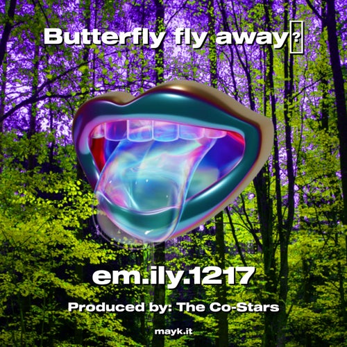 Butterfly fly away