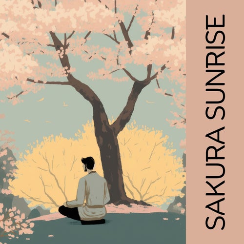 Contentment by the Sakura Stream