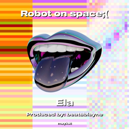 Robot on space;(
