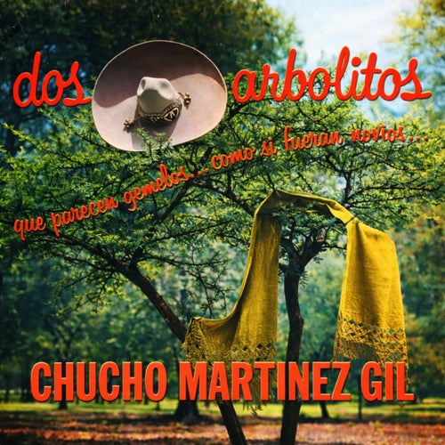 Dos arbolitos que parecen gemelos, como si fueran novios