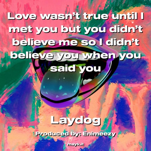 Love wasn't true until I met you but you didn't believe me so I didn't believe you when you said you