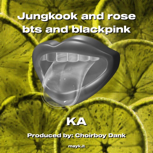 Jungkook and rose bts and blackpink