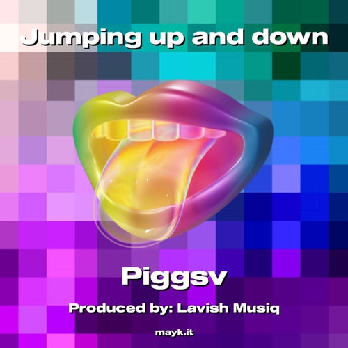 Jumping up and down