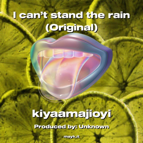 Miserable Rainy Day: I Can't Stand It!
