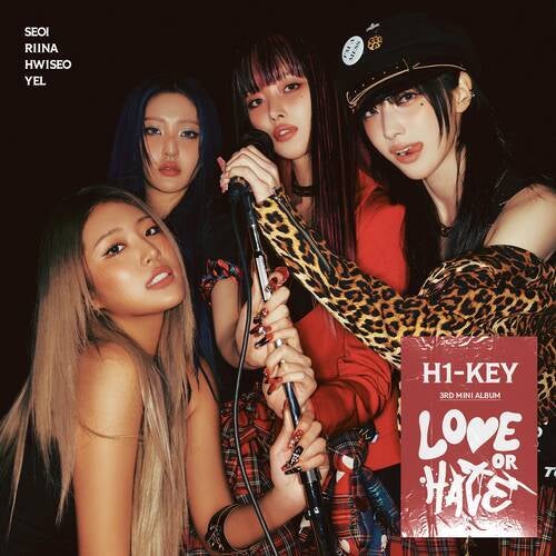 H1-KEY 3rd Mini Album [LOVE or HATE]