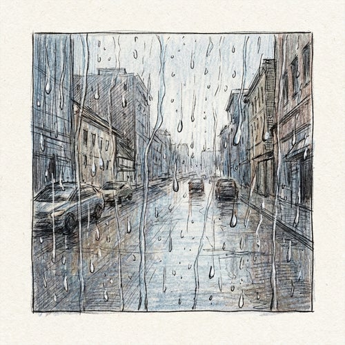 Rain Against Glass