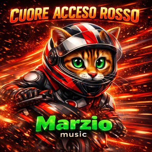 CUORE ACCESO ROSSO