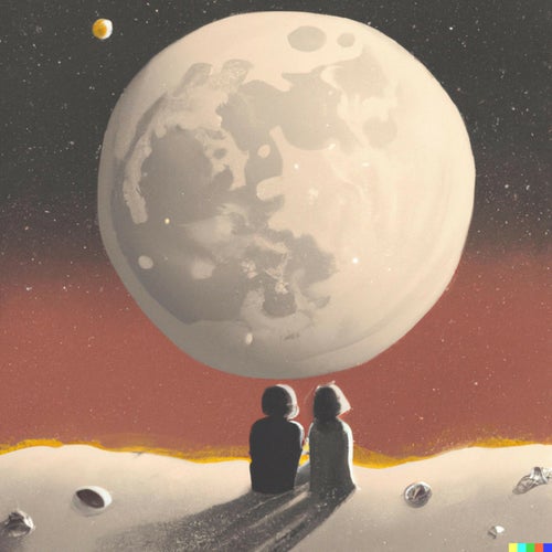 what if we met on the moon?