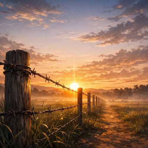 Fence Line Rising