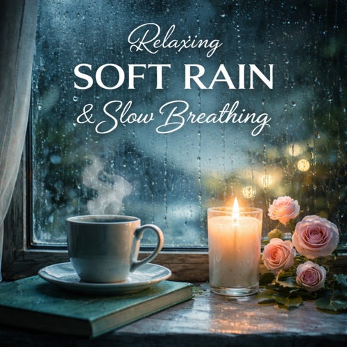 Relaxing Soft Rain & Slow Breathing