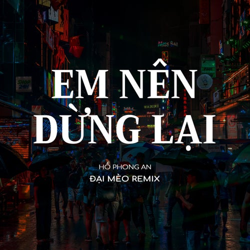 Em Nên Dừng Lại (Đại Mèo Remix Instrumental)