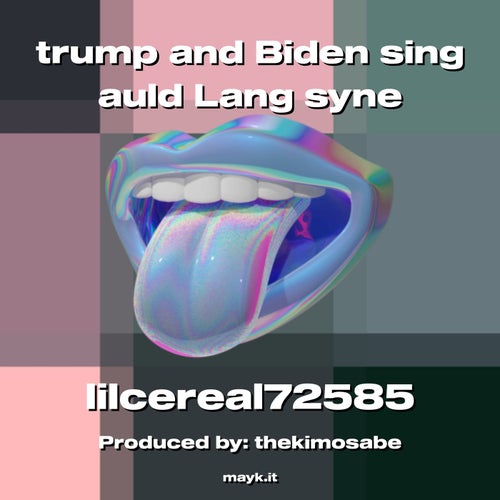 trump and Biden sing auld Lang syne