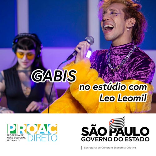 Gabis No Estúdio Com Leo Leomil