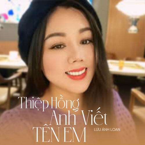 Thiệp Hồng Anh Viết Tên Em